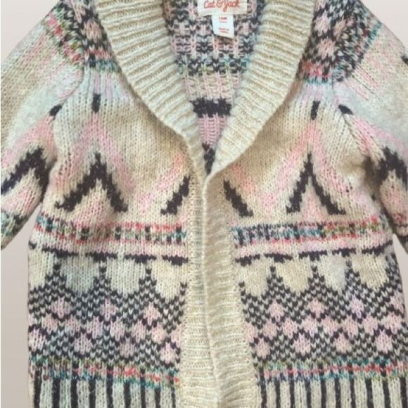 Cat & Jack Cozy Knit Sweater - Picture 3 of 8